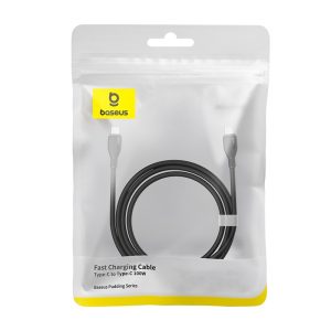 cap sac nhanh 100w baseus type c to type c pudding fast charging cable cho iphone 15 16 samsung laptop tablet huawei xiaomi 4