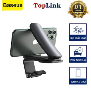 Giá Đỡ Điện Thoại Xe Hơi BASEUS SUDZ Big Mouth Pro Car Mount Có Chân Kẹp Điều Chỉnh Giữ Điện Thoại Vào Taplo Chắc Chắn Nhỏ Gọn