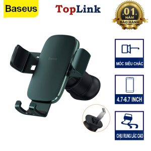 Alternative view of Kẹp Điện Thoại Ô Tô Giá Đỡ Điện Thoại Xe Hơi BASEUS Metal Age II Gắn Cửa Gió Sang Trọng Hiện Đại Chắc Chắn Phù Hợp Với Mọi Loại Xe