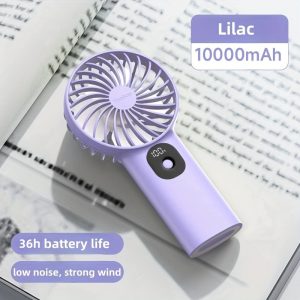 Quạt Mini YOOBAO F3PL Pin 10.000mAh Cầm Tay Để Bàn Tiện Lợi, 3 Cấp Gió, Sử Dụng 36h, Hiển Thị Dung Lượng Pin quat mini cam tay hoac De ban yoobao f3pl 3 cap gio pin 10 000mah su dung 36h hien thi dung luong 22