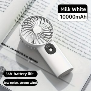 Quạt Mini YOOBAO F3PL Pin 10.000mAh Cầm Tay Để Bàn Tiện Lợi, 3 Cấp Gió, Sử Dụng 36h, Hiển Thị Dung Lượng Pin quat mini cam tay hoac De ban yoobao f3pl 3 cap gio pin 10 000mah su dung 36h hien thi dung luong 23