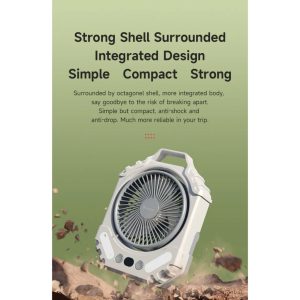 Alternative view of Quạt Tích Điện YOOBAO FD1 Pin Khủng 20000mAh Dùng 75h Kiêm Sạc Dự Phòng Nhanh 18W Động Cơ Không Chổi Than Tiếng Ồn Nhỏ