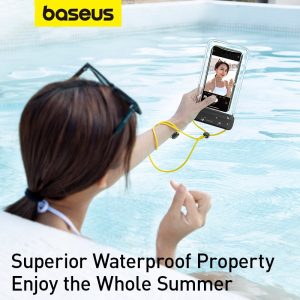 tui chong tham nuoc dien thoai baseus trong suot bao ve 4 lop phu hop di bien di boi dung