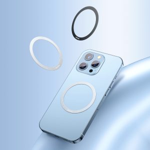 vong kim loai magsafe baseus metal ring cho Dien thoai iphone samsung bo 2 mieng dung cho phu kien magsafe 10